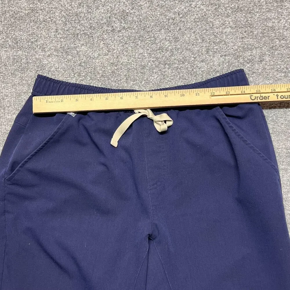 FIGS Tansen Jogger Scrub Pants Mens Medium Blue Technical Collection